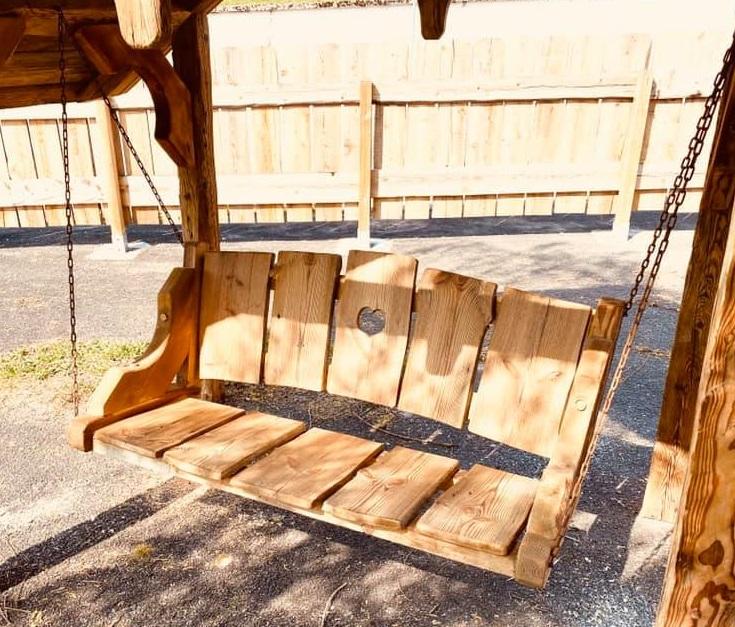 Balancelle vieux bois 4