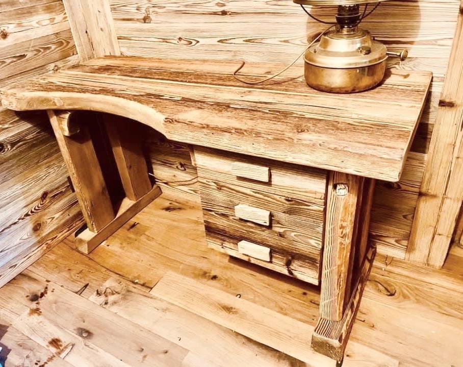 Bureau vieux bois 2